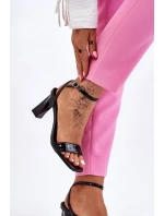 sandály na podpatku Černe model 21609852 - S.Barski