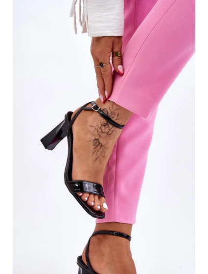 sandály na podpatku Černe model 21609852 - S.Barski