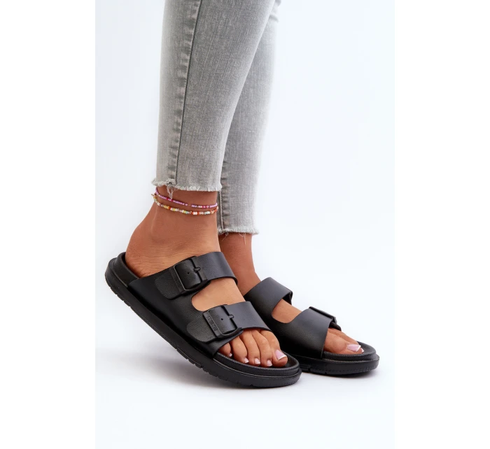 Lehké Pěnové Dámské Žabky S Big Star Černé model 21660710 - Big Star Shoes