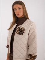 Kurtka DHJ KR model 21409584 beżowy - FPrice