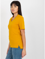 Dámské tričko EM TS HS 20 model 18116291 tmavě žlutá - FPrice