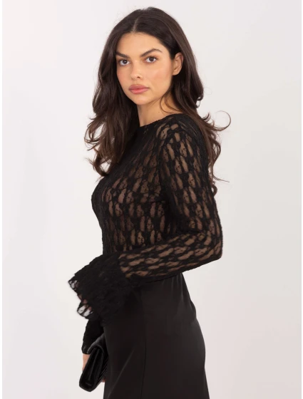 Bluzka IT BZ model 21808007 czarny - FPrice Bluzka IT BZ model 21808007 czarny - FPrice