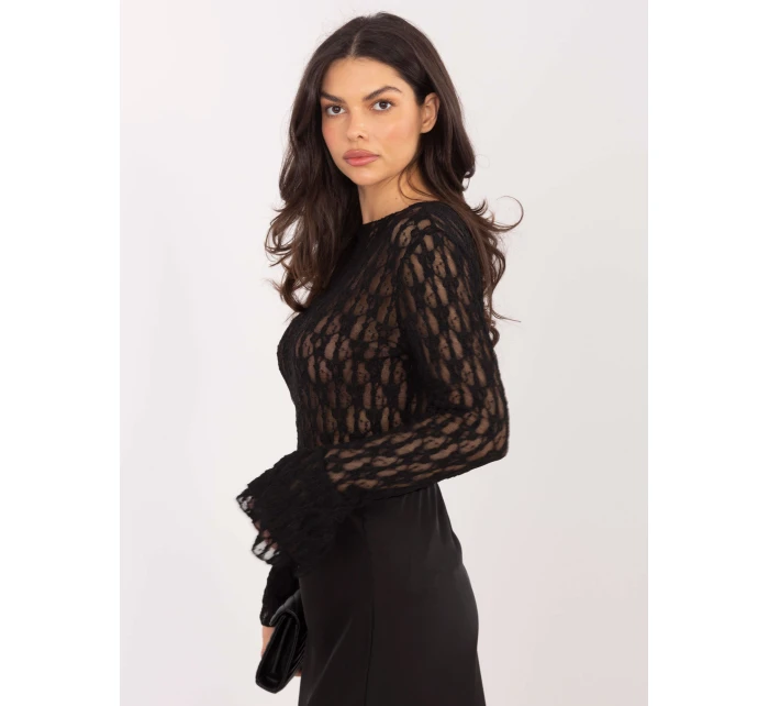 Bluzka IT BZ model 21808007 czarny - FPrice Bluzka IT BZ model 21808007 czarny - FPrice