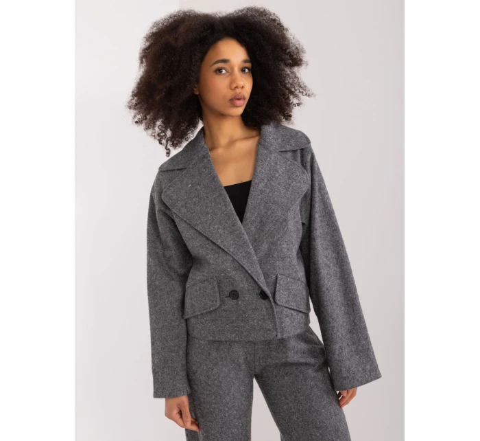 Bunda LK MA 509562 2.14X šedá černá