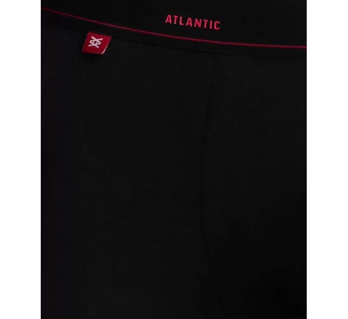 Pánské kvalitní boxerky ATLANTIC PREMIUM - černé