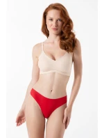 Kalhotky Heart Simple Brasil červené - Julimex Kalhotky Heart Simple Brasil červené - Julimex