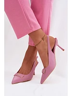 Dámské sandály Lurella 55-A62 růžové - Givana