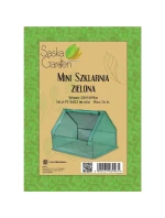 SKLENÍKOVÝ ZAHRADNÍ TUNEL ZELENÝ MINI 124X94X94CM