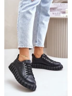 Zateplené dámské sneakersy Big Star MM274618 Černé Zateplené dámské sneakersy Big Star MM274618 Černé