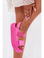 Dámské Sandály Na Platformě S Popruhy Fuchsie Nitepira Dámské Sandály Na Platformě S Popruhy Fuchsie Nitepira