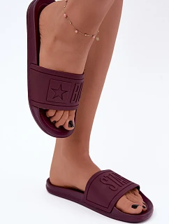 Dámské pantofle Big Star model 22339984 Bordové - Big Star Shoes