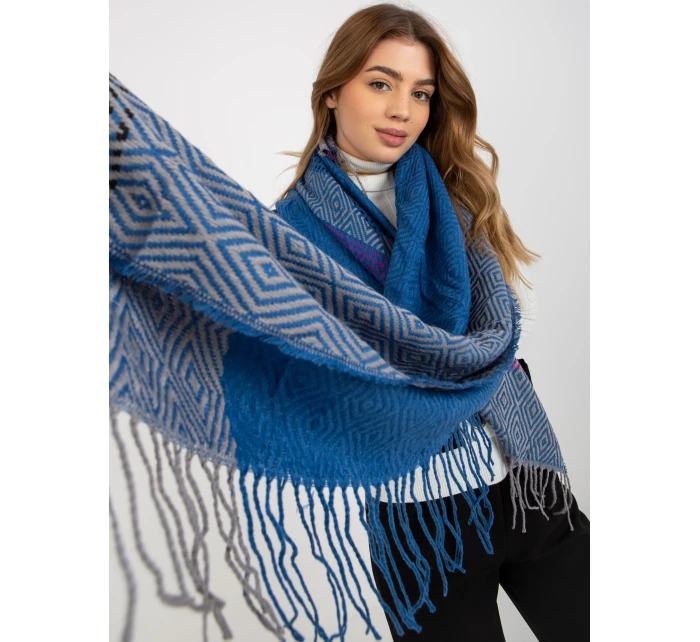 Šála AT SZ 2001 model 17963993 tmavě modrá - FPrice Šála AT SZ 2001 model 17963993 tmavě modrá - FPrice