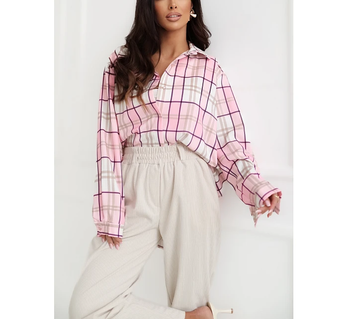 Koszula IT KS  jasny różowy model 22109837 - FPrice