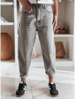 Dámské džínové kalhoty boyfriend OLDRELAX šedá FashionStreet UY2495