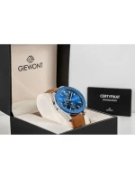 Pánské hodinky Giewont Chronograph Sapphire Brown and Blue GW8720-A2
