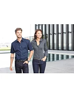 JN Popelínová business košile s krátkým rukávem 02.0 black model 22487631 - Daiber JN Popelínová business košile s krátkým rukávem 02.0 black model 22487631 - Daiber
