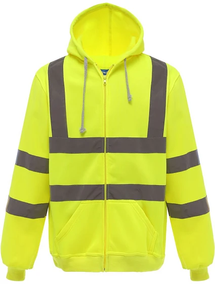 Yoko HVK 07 Hi-Vis mikina s kapucí 79.VK07 hi vis yellow Yoko HVK 07 Hi-Vis mikina s kapucí 79.VK07 hi vis yellow