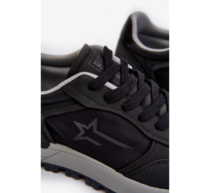 Pánské tenisky Big Star NN174069 Memory Foam System Černé Pánské tenisky Big Star NN174069 Memory Foam System Černé