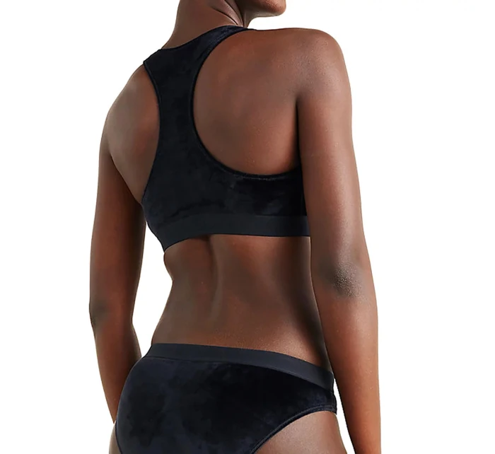 Dámská sportovní podprsenka Velour UW0UW03979-BDS - Tommy Hilfiger Dámská sportovní podprsenka Velour UW0UW03979-BDS - Tommy Hilfiger