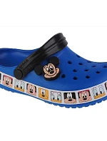 Dětské žabky FL Mickey Mouse 207718-4JL modrá vzor - Crocs