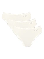 SLOGGI GO CRUSH – 3× tanga s vysokým výstřihem z organické bavlny Sloggi