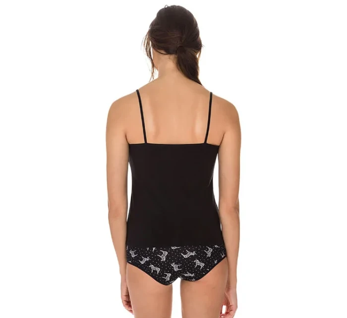 Dámská košilka 2 ks DIM COTTON model 21154541 2x  černá - Bellinda