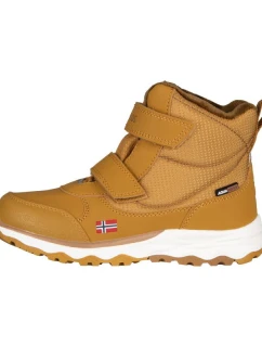 Trollkids Dětské zimní boty Hafjell bronze Jr 264-805