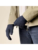 Pletené rukavice na telefon s výřezem na model 22083387 černé - Hurtel Pletené rukavice na telefon s výřezem na model 22083387 černé - Hurtel