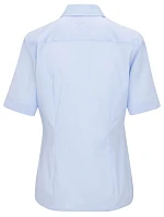 Blouse SSL Halenka s krátkým rukávem model 22501467 light blue - Seidensticker Blouse SSL Halenka s krátkým rukávem model 22501467 light blue - Seidensticker