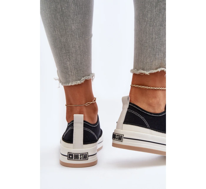 Dámské tenisky Big Star model 21653765 Černé - Big Star Shoes Dámské tenisky Big Star model 21653765 Černé - Big Star Shoes