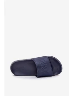 Lehké Pěnové Pantofle Pánské Big Star model 21687966 Tmavě Modré - Big Star Shoes Lehké Pěnové Pantofle Pánské Big Star model 21687966 Tmavě Modré - Big Star Shoes