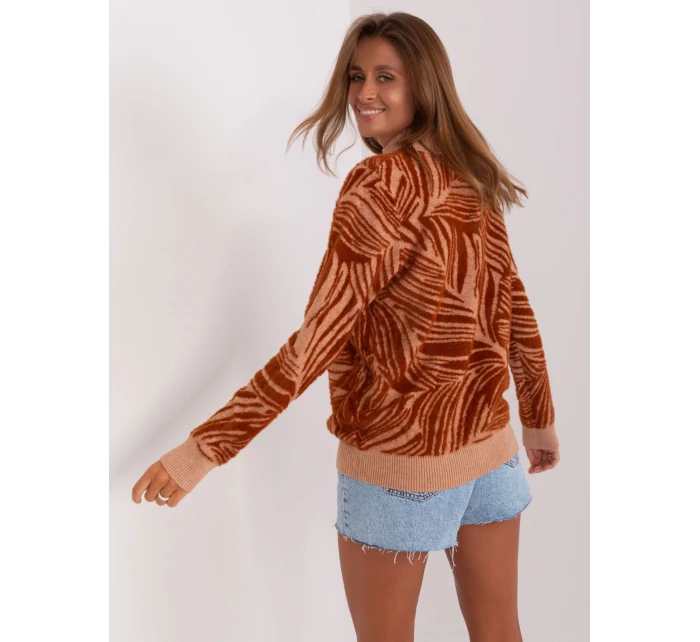 Jumper AT SW 2357.96 světle hnědá