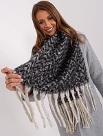 Šátek AT SZ 23125.75 černá a béžová