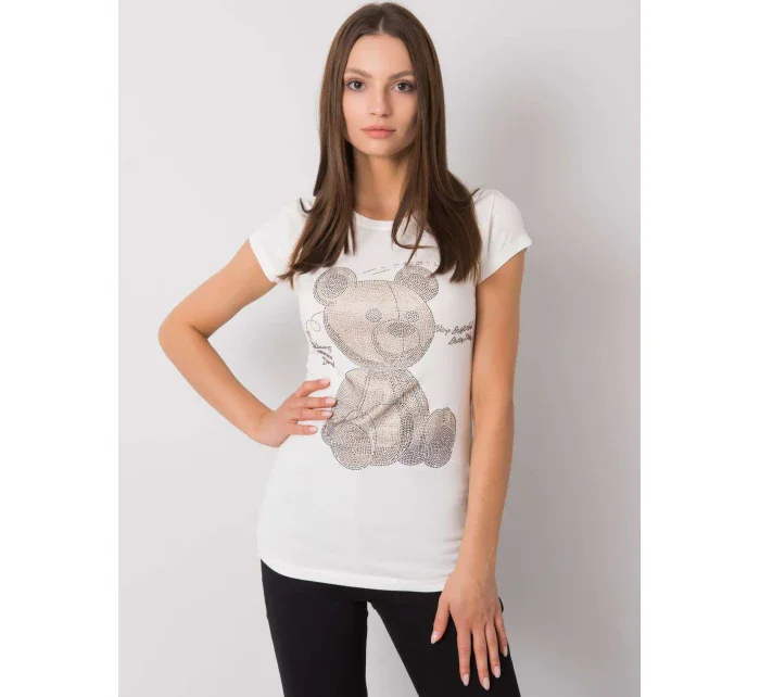 Tričko EM TS ES 21 531.14 ecru