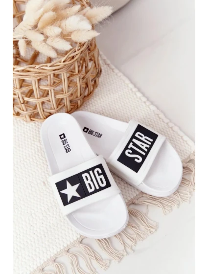 Dětské letní pantofle Big Star - bílé Dětské letní pantofle Big Star - bílé