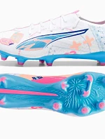 Pánské sportovní fotbal boty Ultra 5 Match Vol.Up FG/MG M 108064-01 Bílá mix - Puma