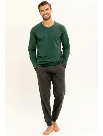 Taro Dan 3301 long/r L-2XL Z24/25 pánské pyžamo