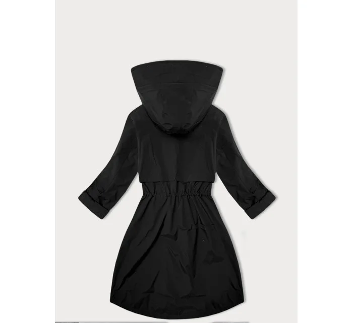 Černá dámská bunda s podšívkou model 21052960 - J.STYLE Černá dámská bunda s podšívkou model 21052960 - J.STYLE