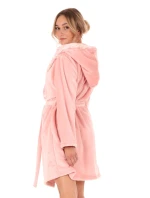 Flora krátký s kapucí Růžová model 20647537 - Vestis Flora krátký s kapucí Růžová model 20647537 - Vestis