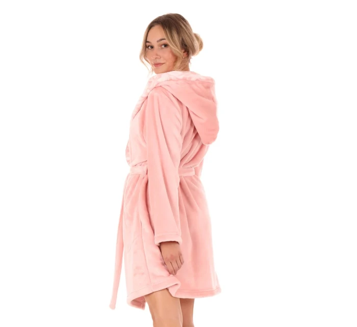Flora krátký s kapucí Růžová model 20647537 - Vestis Flora krátký s kapucí Růžová model 20647537 - Vestis