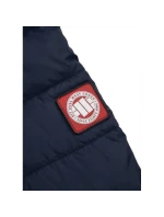Pit Bull West Coast Padded model 21927423 pánská zimní bunda tmavě modrá s kapucí