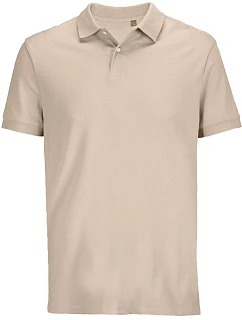SOL'S Pacific Unisex piqué polo z těžké bavlny 25.4439 linen