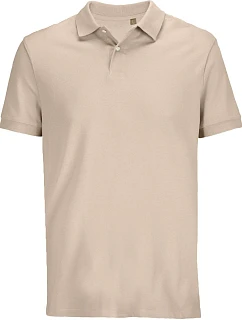 SOL'S Pacific Unisex piqué polo z těžké bavlny 25.4439 linen