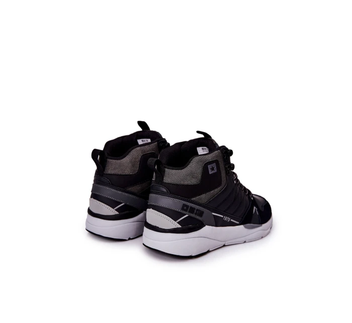 Pánské Vysoké Sportovní Boty Big Star II174223 Černé