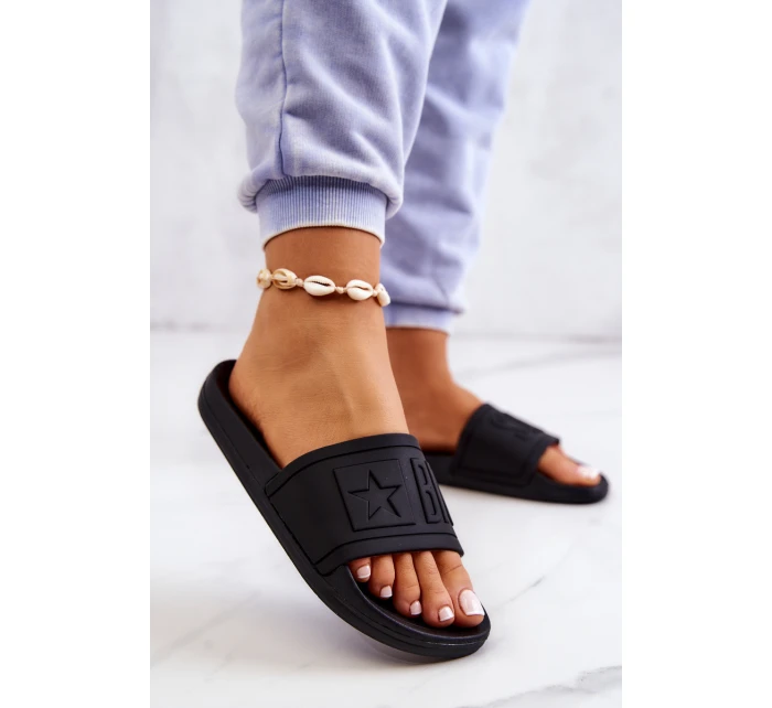 Dámské Nazouváky Big Star Černé DD274A271 Dámské Nazouváky Big Star Černé DD274A271