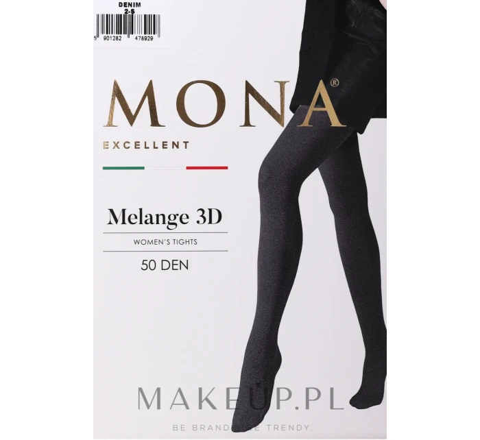 MONA RAJSTOPY MELANGE 50 3D