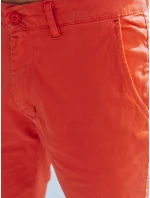 Pánské krátké šortky chinos červené Dstreet model 21969704 - FashionStreet
