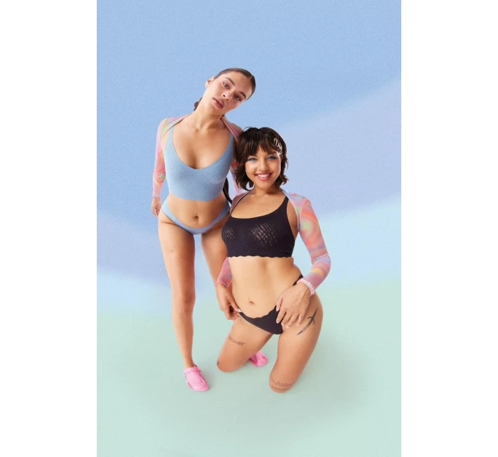 Dámská podprsenka ZERO Feel Bliss Top - BLACK - černá 0004 - SLOGGI