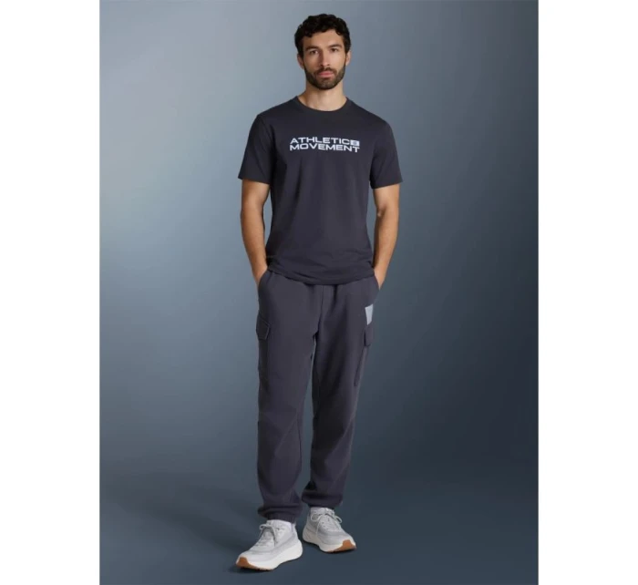 Pánské tepláky typu jogger 4F 4FRAW25TTROM1694-22S