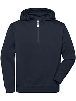 JN  mikina z bio  zip 02.0 navy model 22491804 - Daiber